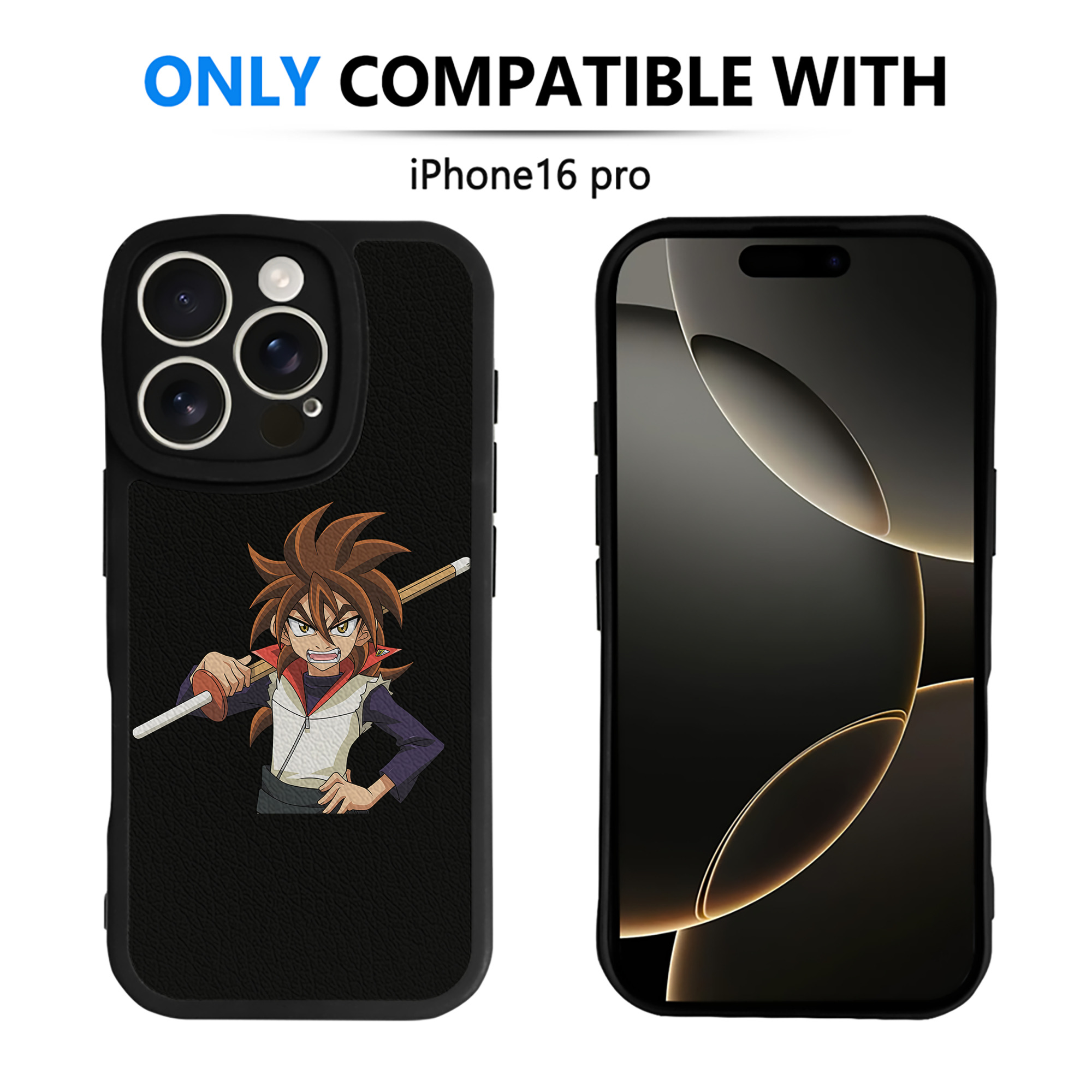 遊☆戯☆王 Yu-Gi-Oh! 【iPhone 16シリーズ対応】シリコンスマホケース（レザー調） 材質：シリコン